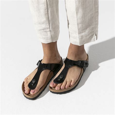 birkenstock gizeh schwarz soft footbed|gizeh birko flor soft footbed.